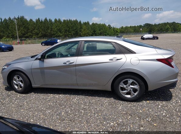 5NPLL4AG2MH047398 2021 HYUNDAI ELANTRA Silver 