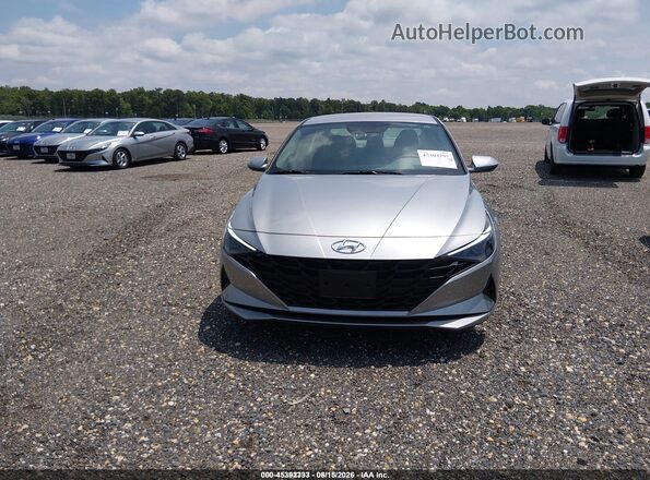5NPLL4AG2MH047398 2021 HYUNDAI ELANTRA Silver Вид задньої частини салону