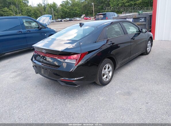 5NPLL4AG2MH050091 2021 HYUNDAI ELANTRA Black Tył prawy