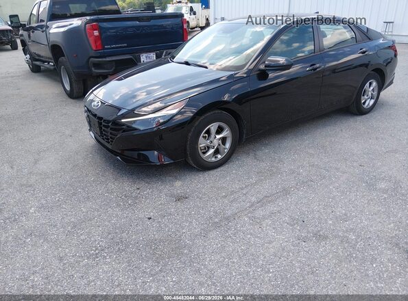 5NPLL4AG2MH050091 2021 HYUNDAI ELANTRA Black Przód lewy
