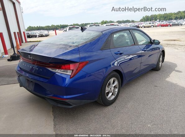 5NPLL4AG2MH050818 2021 HYUNDAI ELANTRA Blue უკანა მარჯვენა