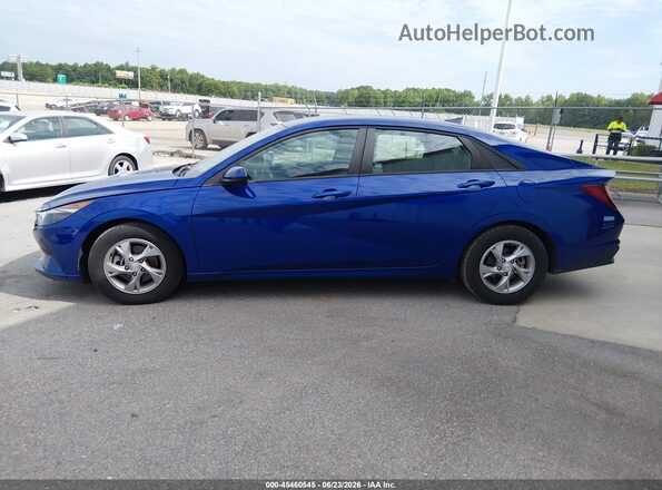 5NPLL4AG2MH050818 2021 HYUNDAI ELANTRA Blue სალონის 360-გრადუსიანი ხედი