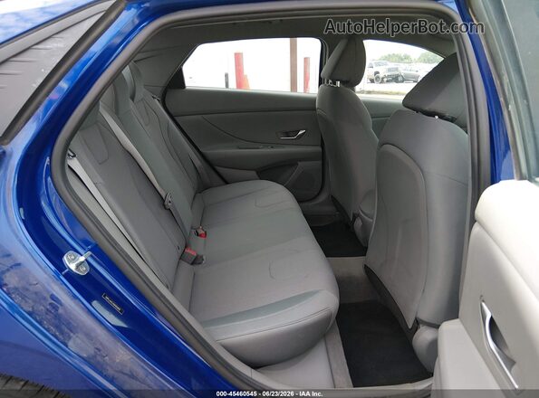 5NPLL4AG2MH050818 2021 HYUNDAI ELANTRA Blue VIN კოდის სტიკერის ხედი