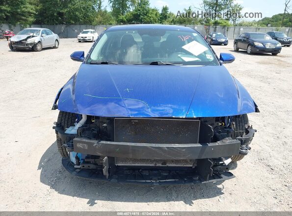 5NPLL4AG2NH084369 2022 HYUNDAI ELANTRA Синий Вид щитка приборов