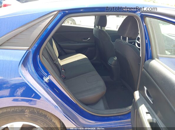 5NPLL4AG2NH084369 2022 HYUNDAI ELANTRA Синий Вид наклейки с VIN-кодом