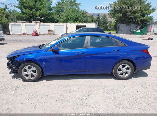 5NPLL4AG2NH084369 2022 HYUNDAI ELANTRA Синий Панорамный вид салона 360°