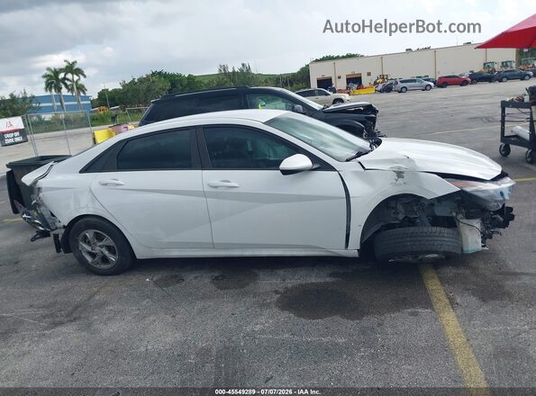 5NPLL4AG2PH102226 2023 HYUNDAI ELANTRA White Instrument cluster view