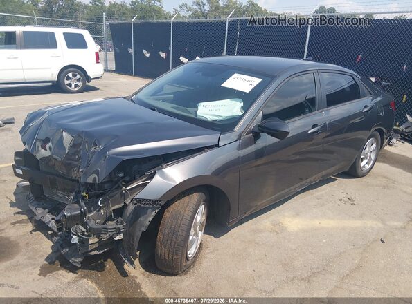 5NPLL4AG3MH020033 2021 HYUNDAI ELANTRA Gray Przód lewy