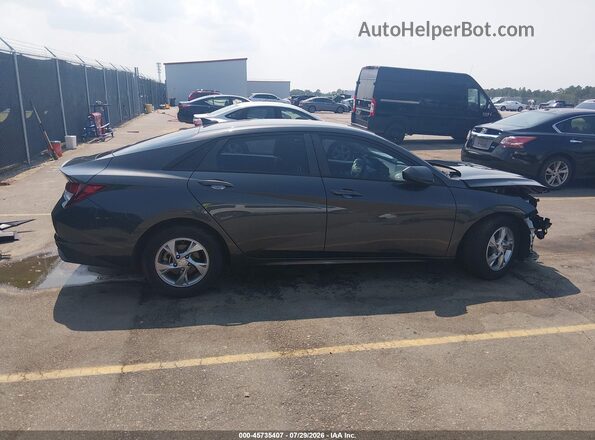 5NPLL4AG3MH020033 2021 HYUNDAI ELANTRA Gray Widok wnętrza z tyłu