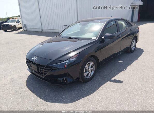 5NPLL4AG3MH049807 2021 HYUNDAI ELANTRA Black Przód lewy