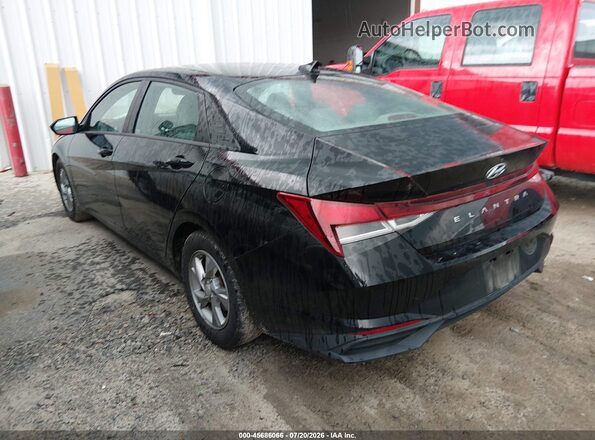 5NPLL4AG3MH050097 2021 HYUNDAI ELANTRA Black უკანა მარცხენა
