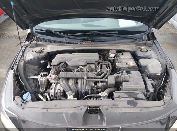 5NPLL4AG3MH050097 2021 HYUNDAI ELANTRA Black უკანა ხედი