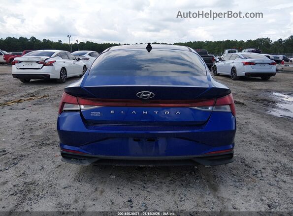 5NPLL4AG3MH050651 2021 HYUNDAI ELANTRA Blue 