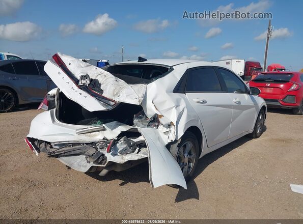 5NPLL4AG3NH059075 2022 HYUNDAI ELANTRA White უკანა მარჯვენა
