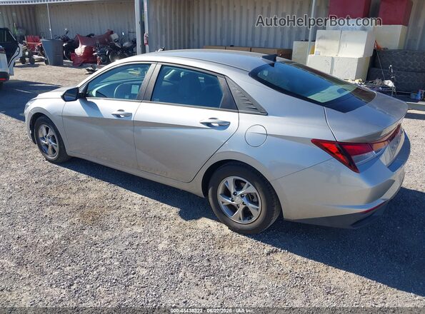 5NPLL4AG4MH042543 2021 HYUNDAI ELANTRA Silver Trasero izquierdo