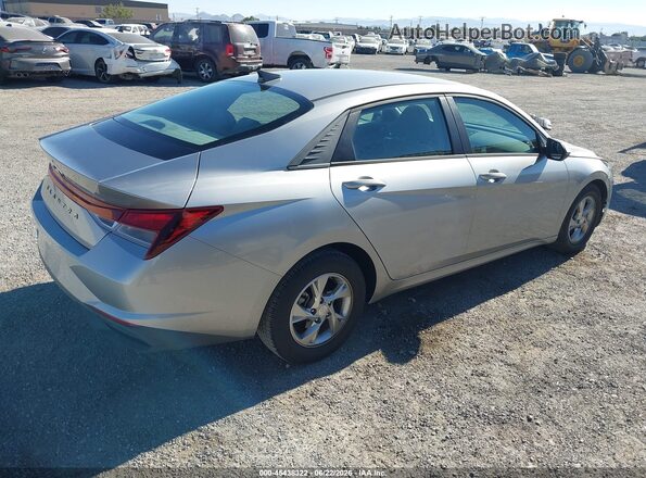 5NPLL4AG4MH042543 2021 HYUNDAI ELANTRA Silver Trasero derecho