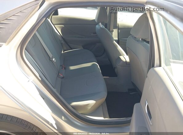 5NPLL4AG4MH042543 2021 HYUNDAI ELANTRA Silver Vista de la etiqueta del VIN
