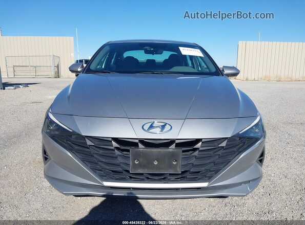 5NPLL4AG4MH042543 2021 HYUNDAI ELANTRA Silver Vista del cuadro de instrumentos