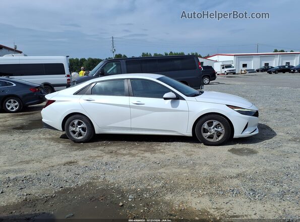 5NPLL4AG4MH048181 2021 HYUNDAI ELANTRA White Սալոնի հետևի տեսք