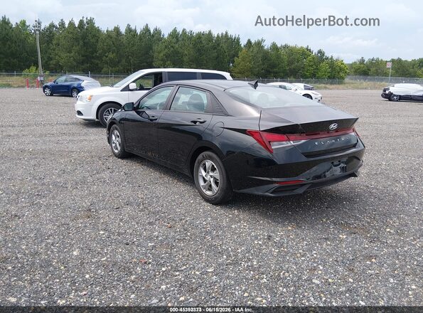 5NPLL4AG4MH050920 2021 HYUNDAI ELANTRA Black Հետևի ձախ