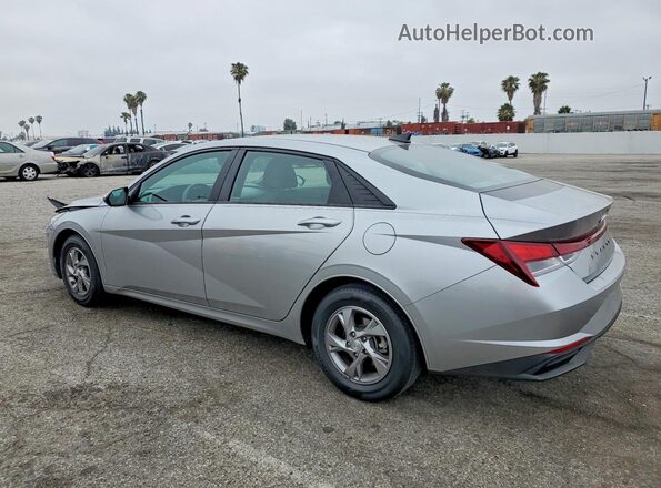 5NPLL4AG5MH014430 2021 HYUNDAI ELANTRA Серебряный Задняя левая четверть