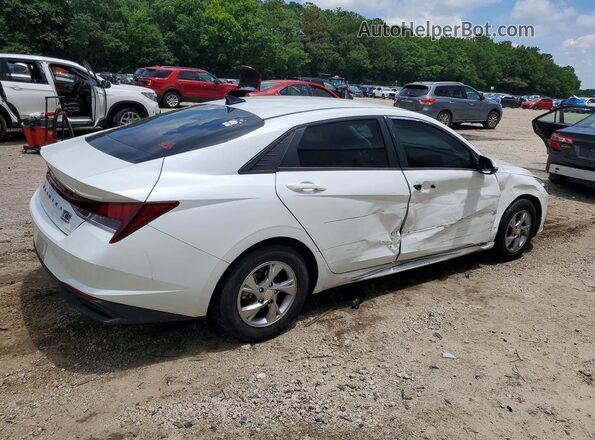 5NPLL4AG5MH034693 2021 HYUNDAI ELANTRA White Rear right