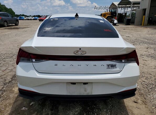 5NPLL4AG5MH034693 2021 HYUNDAI ELANTRA White Rear view