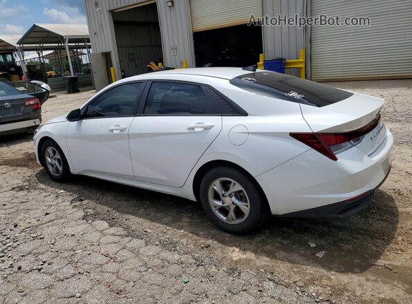 5NPLL4AG5MH034693 2021 HYUNDAI ELANTRA White Rear left