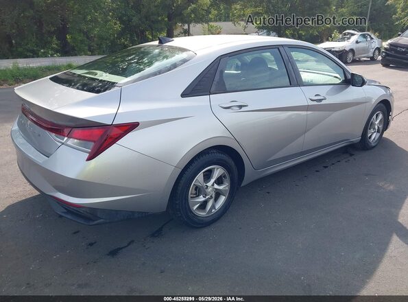 5NPLL4AG5MH042535 2021 HYUNDAI ELANTRA Silver Trasero derecho