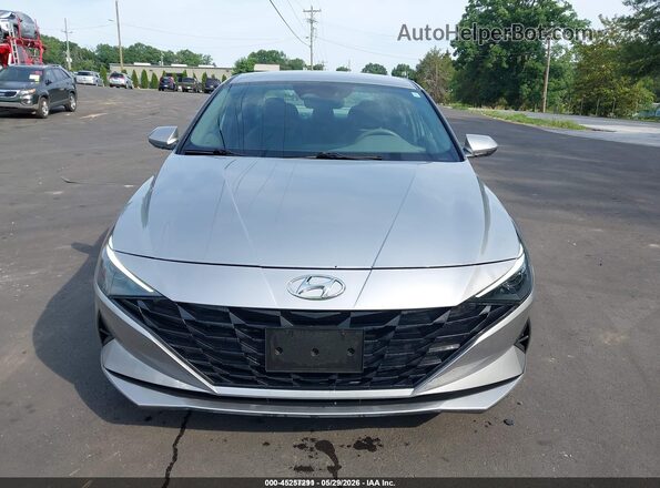 5NPLL4AG5MH042535 2021 HYUNDAI ELANTRA Silver Vista del cuadro de instrumentos