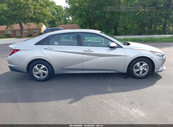 5NPLL4AG5MH042535 2021 HYUNDAI ELANTRA Silver Vista interior trasera