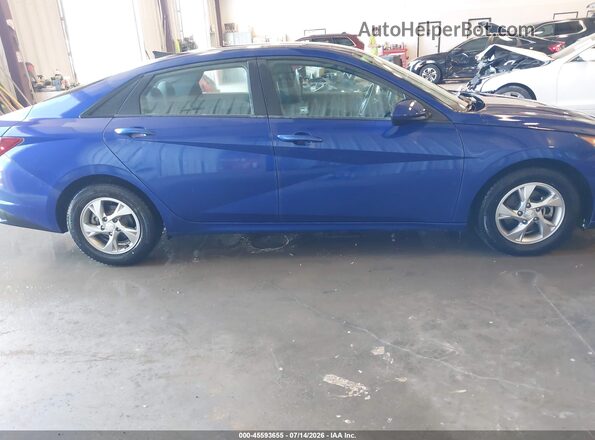 5NPLL4AG5MH044186 2021 HYUNDAI ELANTRA Blue Панорамний вид салону 360°