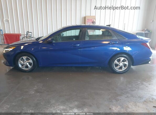 5NPLL4AG5MH044186 2021 HYUNDAI ELANTRA Blue 