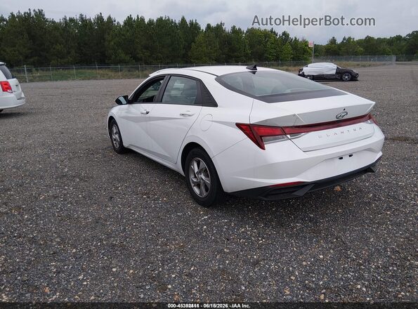 5NPLL4AG5MH048173 2021 HYUNDAI ELANTRA White Rear left