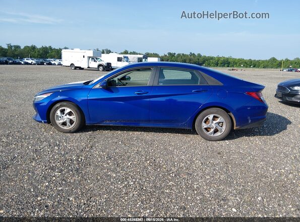 5NPLL4AG5MH048867 2021 HYUNDAI ELANTRA Blue Панорамний вид салону 360°
