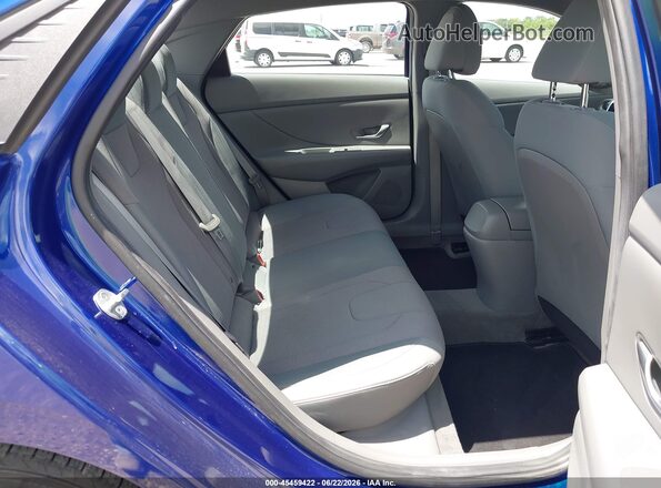 5NPLL4AG5MH049422 2021 HYUNDAI ELANTRA Синий Вид наклейки с VIN-кодом