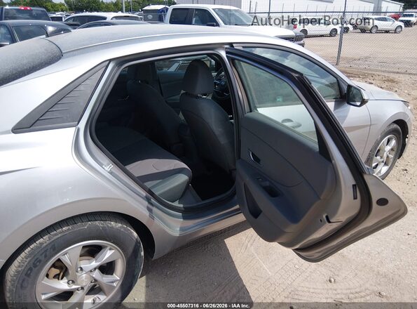 5NPLL4AG5MH049632 2021 HYUNDAI ELANTRA Silver Widok naklejki z numerem VIN