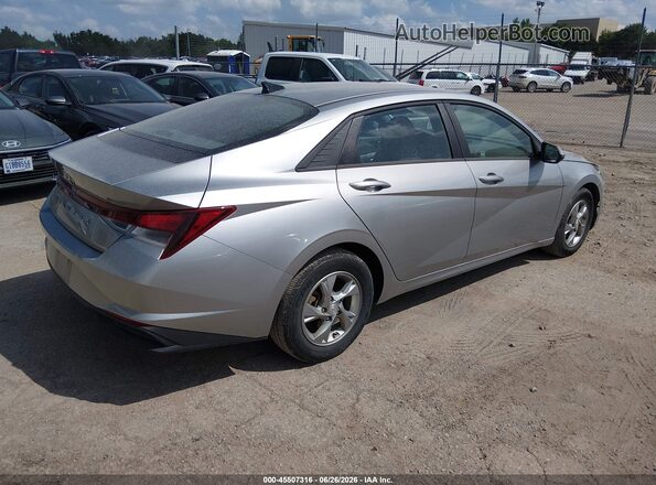5NPLL4AG5MH049632 2021 HYUNDAI ELANTRA Silver Tył prawy