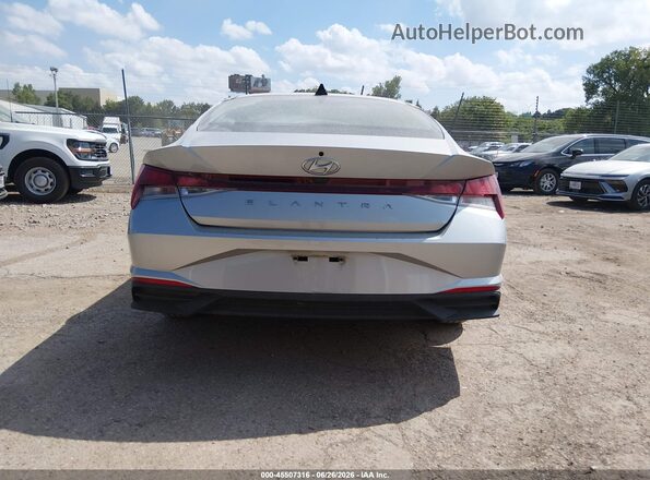 5NPLL4AG5MH049632 2021 HYUNDAI ELANTRA Silver 
