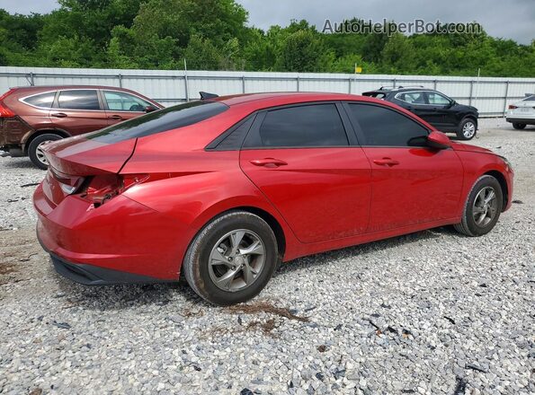 5NPLL4AG5MH050151 2021 HYUNDAI ELANTRA Red Հետևի աջ