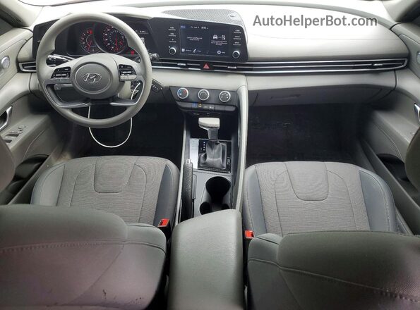 5NPLL4AG5MH050151 2021 HYUNDAI ELANTRA Red Առջևի վահանակի տեսք