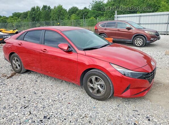 5NPLL4AG5MH050151 2021 HYUNDAI ELANTRA Red Առջևի աջ