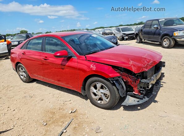 5NPLL4AG5PH110580 2023 HYUNDAI ELANTRA Red Front right