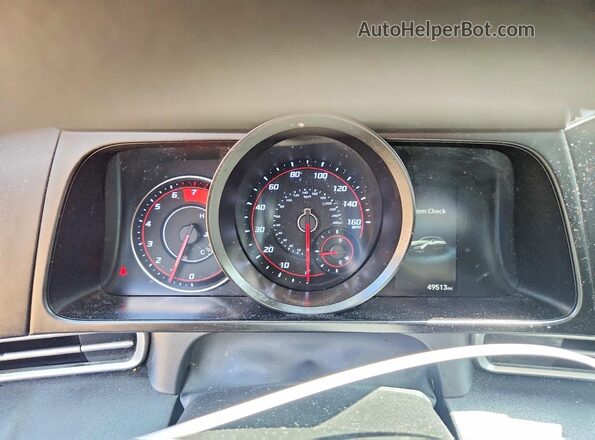 5NPLL4AG5PH110580 2023 HYUNDAI ELANTRA Red Instrument cluster view