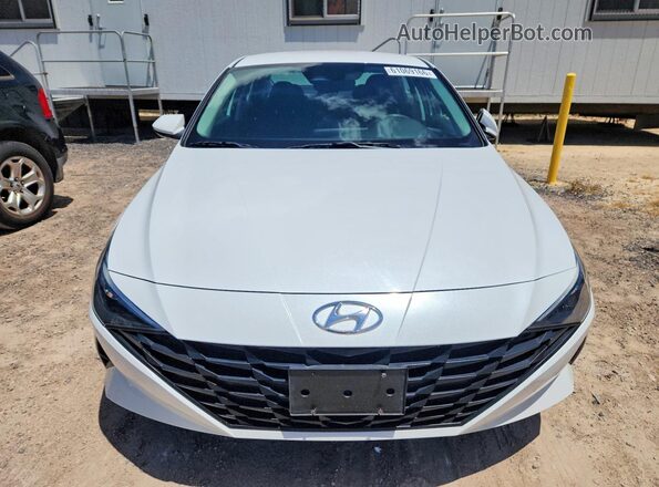 5NPLL4AG6MH014727 2021 HYUNDAI ELANTRA White Вид спереду