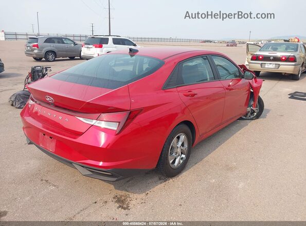 5NPLL4AG6MH036985 2021 HYUNDAI ELANTRA Red Հետևի աջ