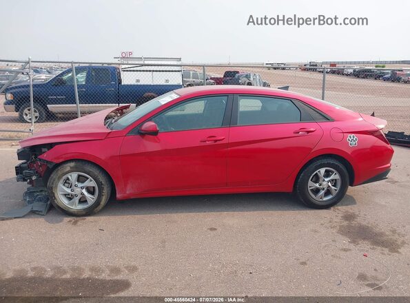 5NPLL4AG6MH036985 2021 HYUNDAI ELANTRA Red 
