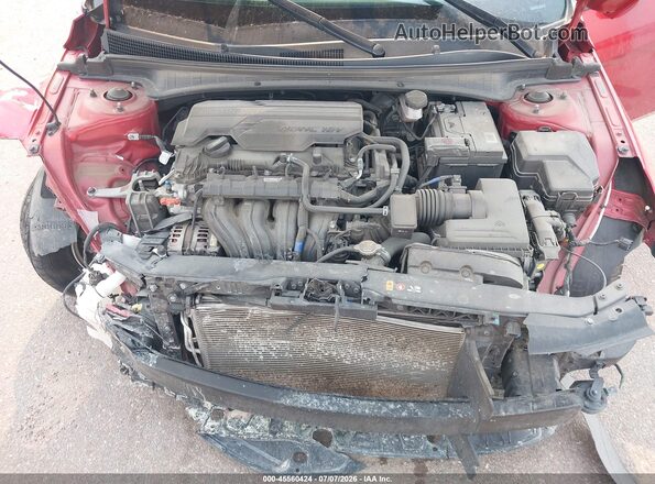 5NPLL4AG6MH036985 2021 HYUNDAI ELANTRA Red Հետևի տեսք