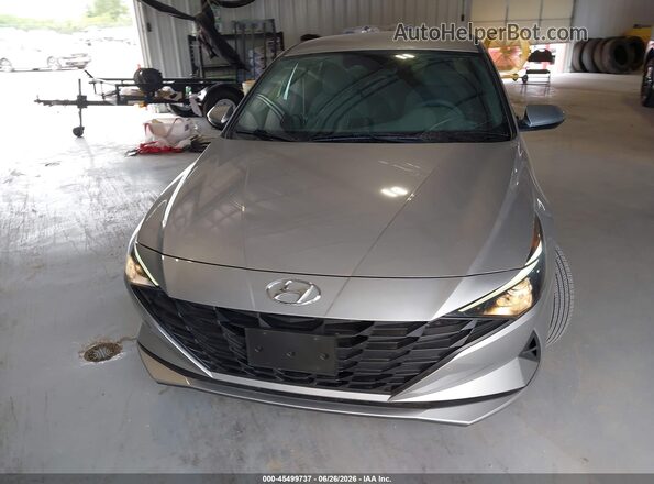 5NPLL4AG6MH042088 2021 HYUNDAI ELANTRA Gray Widok zestawu wskaźników