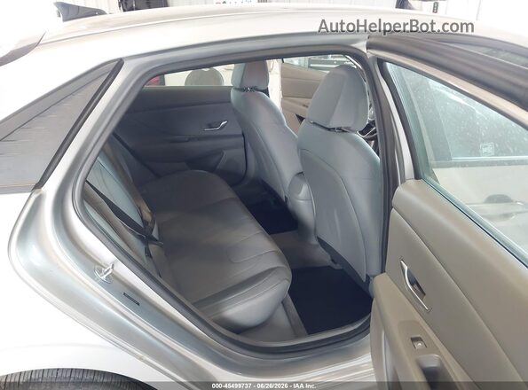 5NPLL4AG6MH042088 2021 HYUNDAI ELANTRA Gray Widok naklejki z numerem VIN